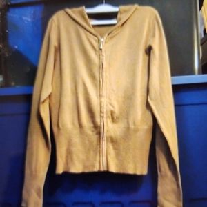 George Zip Up Sweater with Hood